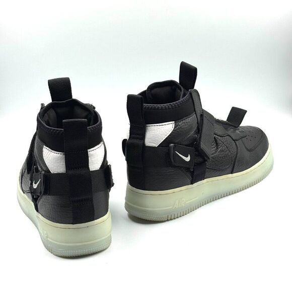 Nike Air Force 1 Mid Utility 'Black Half Blue' - Picture 10 of 10